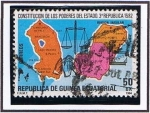 Stamps : Africa : Equatorial_Guinea :  Scott  71 La constitucion y los poderes del Estado