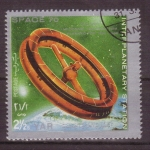 Stamps : Asia : United_Arab_Emirates :  Estaciones interplanetarias