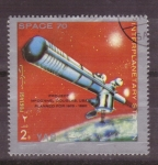 Stamps United Arab Emirates -  Estaciones interplanetarias