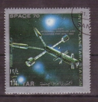 Stamps United Arab Emirates -  Estaciones interplanetarias