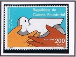 Stamps Equatorial Guinea -  Scott  113  Año Internacional de la Paz