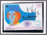 Sellos de Africa - Guinea Ecuatorial -  Scott  163  Vicente Yañez Pinzon
