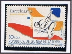 Stamps Equatorial Guinea -  Scott  170  Juegos olimpicos de barcelona