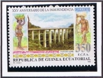 Stamps : Africa : Equatorial_Guinea :  Scott  191  Puente