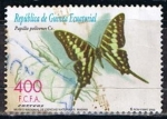 Stamps Equatorial Guinea -  Scott  252b Papilio policenes 
