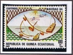 Sellos de Africa - Guinea Ecuatorial -  Scott  84 Navidad 1984