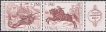 Stamps : Europe : Italy :  450º ANIV. DE LA MUERTE DEL PINTOR VITTORIO CARPACCIO. Y&T Nº 1269-70