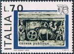 Stamps Italy -  EXPOSICIÓN FILATÉLICA MUNDIAL ITALLIA 76. Y&T Nº 1273