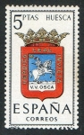Sellos de Europa - Espa�a -  1492-  Escudos de las capitales de provincias españolas. HUESCA.