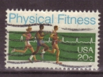 Stamps United States -  Physical Fitness