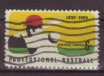Sellos de America - Estados Unidos -  Centenario beisbol profesional