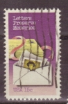 Stamps United States -  Semana del correo escrito