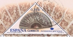 Stamps Spain -  Edifil  SH 4164 A  Patrimonio Nacional. Abanicos  