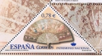 Stamps Spain -  Edifil  SH 4164 C  Patrimonio Nacional. Abanicos  