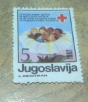 Stamps Yugoslavia -  Cruz roja por los niños