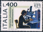 Stamps Italy -  EXPOSICIÓN FILATÉLICA MUNDIAL ITALIA 76. Y&T Nº 1277