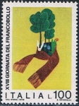 Stamps : Europe : Italy :  DIA DEL SELLO 1976. DIBUJOS INFANTILES. Y&T Nº 1279