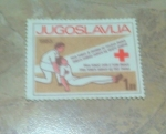 Stamps Yugoslavia -  Cruz roja primeros auxilios