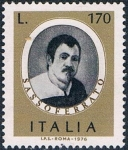 Stamps Italy -  PERSONAJES ITALIANOS. GIOVANNI BATTISTA SALVI, EL SASSOFERRATO, PINTOR. Y&T Nº 1283