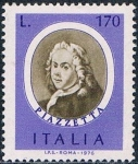 Stamps : Europe : Italy :  PERSONAJES ITALIANOS. GIOVANNI BATTISTA PIAZZETTA, PINTOR. Y&T Nº 1285