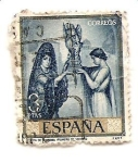Stamps Spain -  Virgen