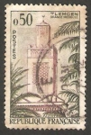 Stamps France -  1238 - Mezquita de Tlemcen