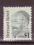 Stamps United States -  Bernard Revel