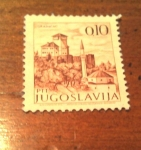 Sellos de Europa - Yugoslavia -  Overprint / lugares de interes