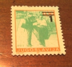 Stamps : Europe : Yugoslavia :  Postman service 