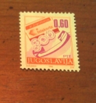 Stamps : Europe : Yugoslavia :  Telephone service
