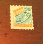 Stamps : Europe : Yugoslavia :  Telephone service