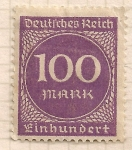 Stamps Germany -  marks