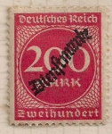 Stamps Germany -  marks