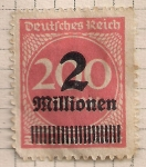 Stamps Germany -  marks