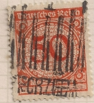 Stamps Germany -  marks