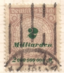 Stamps Germany -  marks