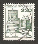 Stamps Germany -  836 - Castillo de Lichtenberg