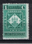 Stamps Spain -  Edifil  636  IX Cente. de la Fundación del Monasterio de Montserrat.  