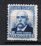 Stamps Spain -  Edifil  670  Personajes y Monumentos.  