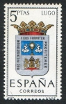 Stamps Spain -  1556-  Escudos de las capitales de provincias españolas. LUGO.