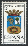 Stamps Spain -  1557-  Escudos de las capitales de provincias españolas. MADRID.