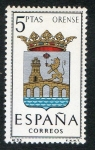 Stamps Spain -  1561-  Escudos de las capitales de provincias españolas. ORENSE.