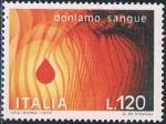 Stamps : Europe : Italy :  DONANTES DE SANGRE. Y&T Nº 1322