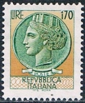 Stamps Italy -  MONEDA SIRACUSANA. Y&T Nº 1325