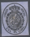 Stamps : Europe : Spain :  ESPAÑA 38 ESCUDO DE ESPAÑA