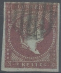 Stamps Spain -  ESPAÑA 42 ISABEL II