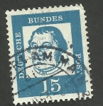 Stamps Germany -  luther