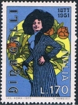 Stamps Italy -  CENT. DEL NACIMIENTO DE LA ACTRIZ DINA GALLI. Y&T Nº 1327