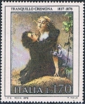 Stamps : Europe : Italy :  ARTE ITALIANO. LA HIEDRA, DE TRANQUILLO CREMONA. Y&T Nº 1353