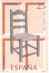 Stamps Spain -  silla, circa XIX